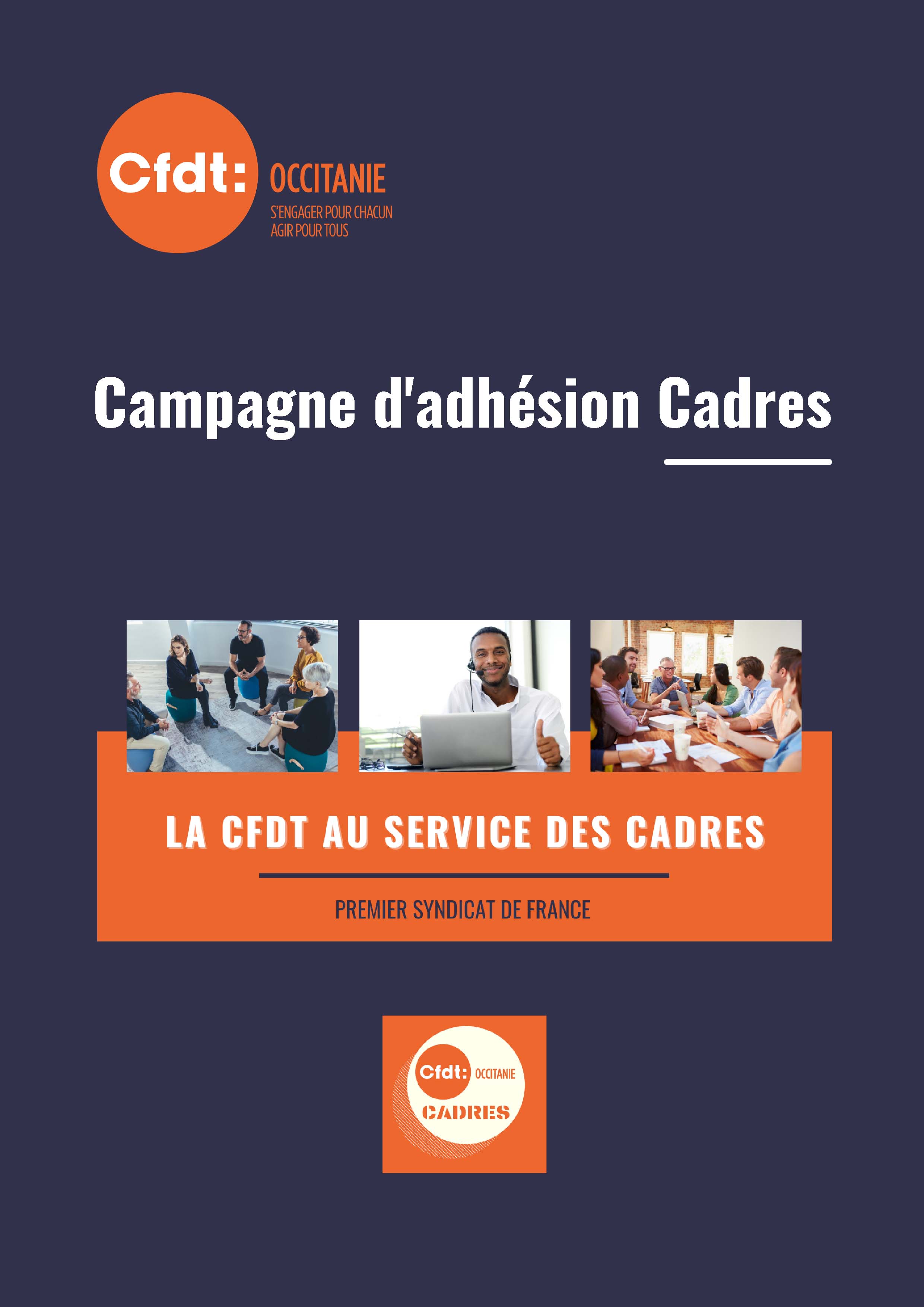 Campagne d'adhésion Cadres - CFDT Occitanie