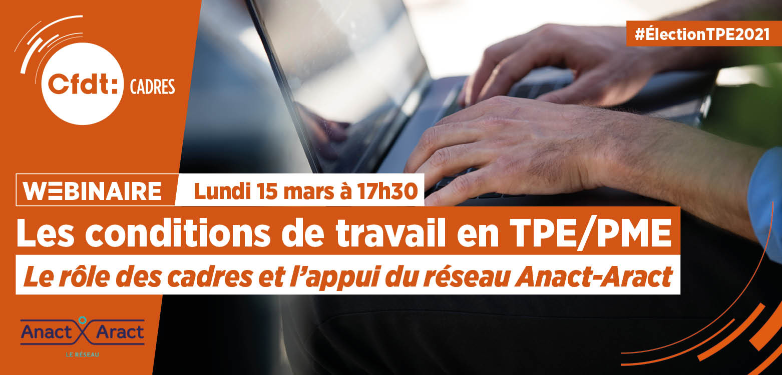 Webinaire CFDT Cadres du 15 mars 2021