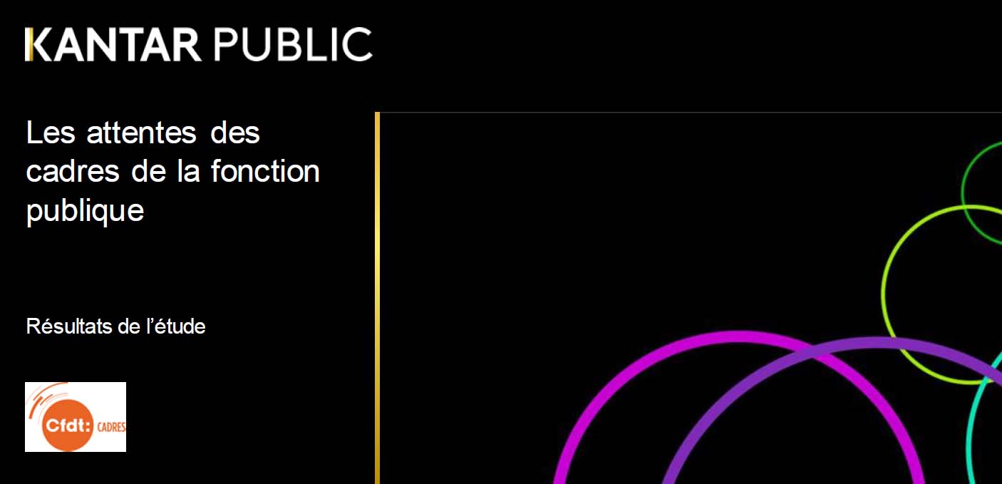 Les attentes des cadres de la fonction publique