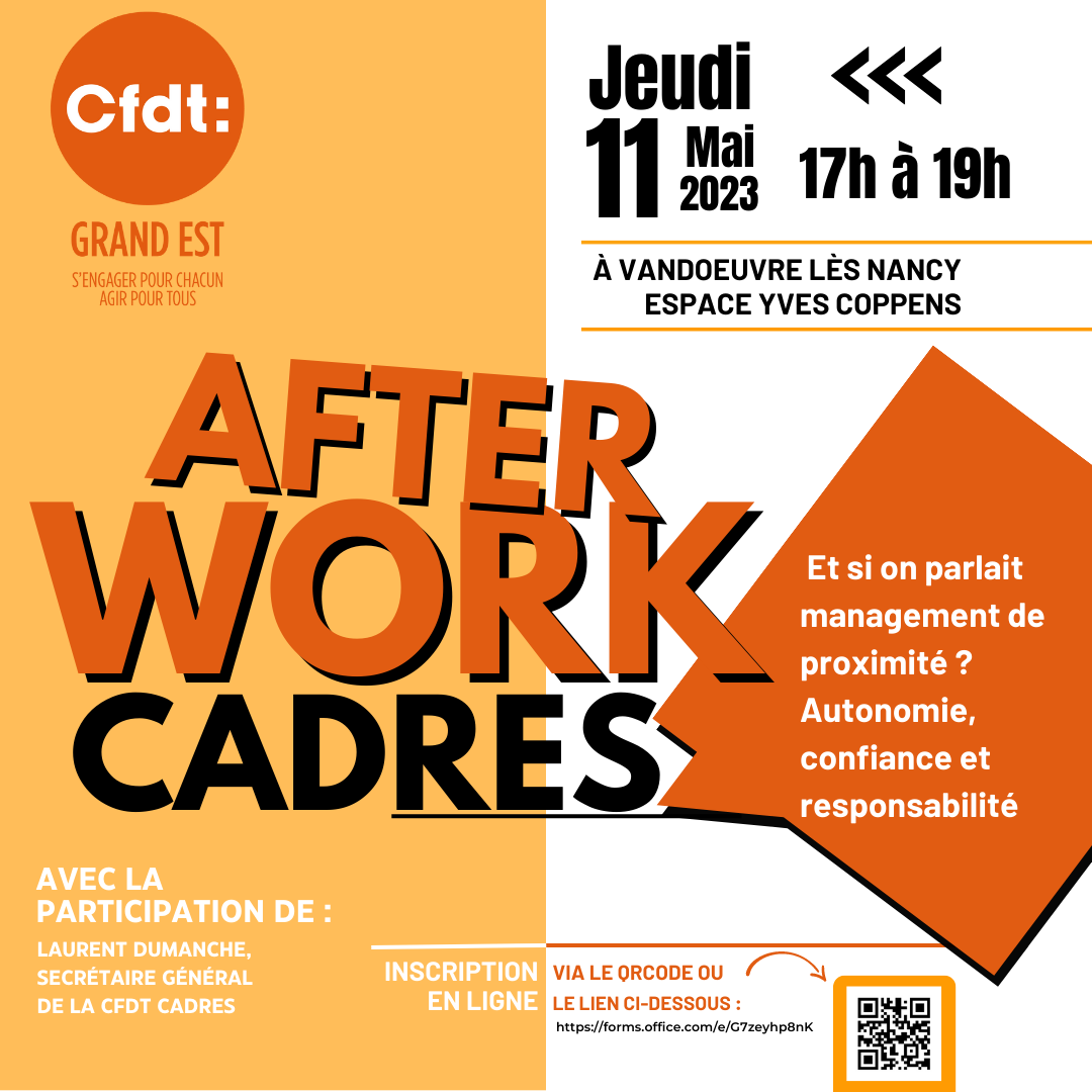 Afterwork du 11 mai 2023