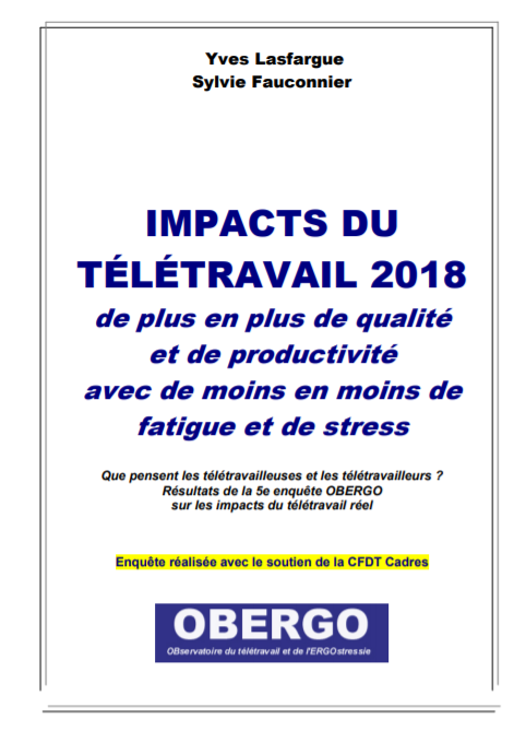 Enquête Télétravail Obergo 2018