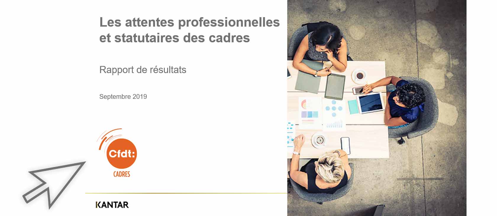 Rapport CFDT Cadres - Kantar 2019