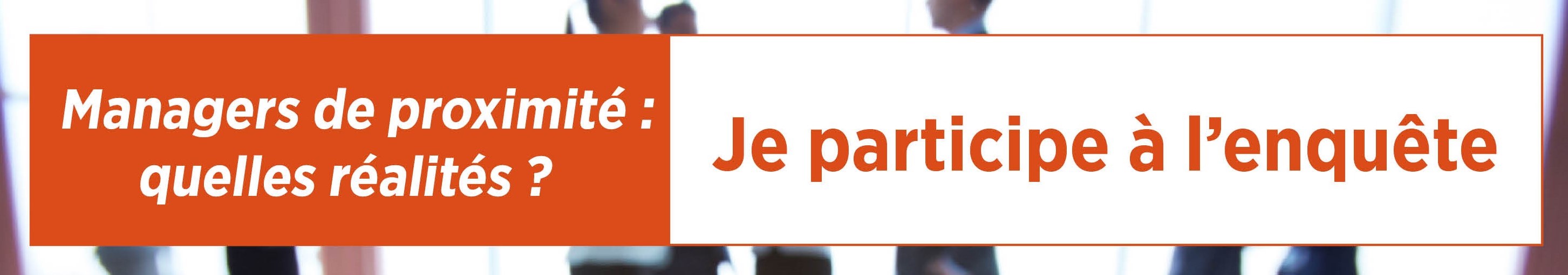 Je participe à l'enquête