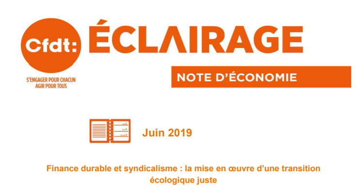 Note économie  -  Juin 2019