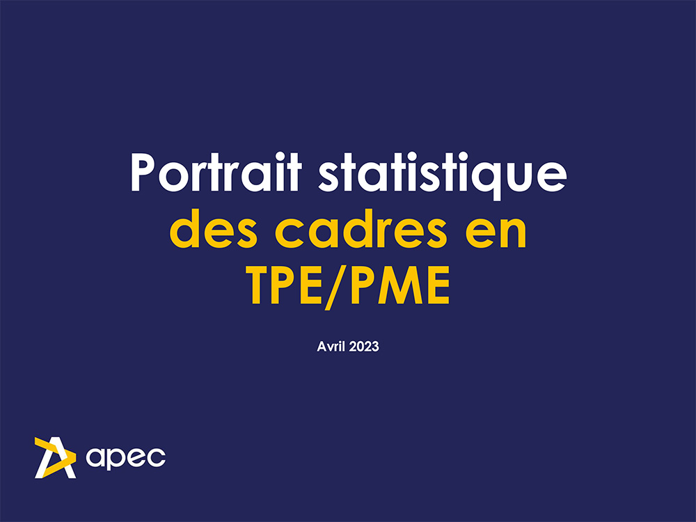 Portrait statistique des cadres en TPE/PME
