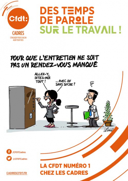 Des temps de parole sur le travail !