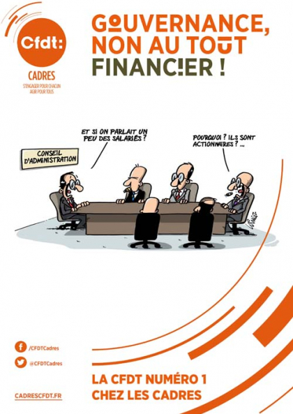 Gouvernance, non au tout financier !