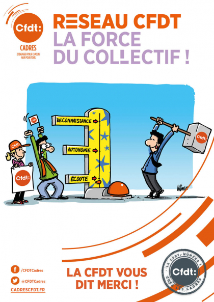 Réseau CFDT : la force du collectif