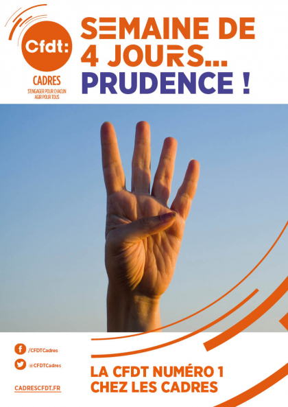 Semaine de 4 jours... Prudence !