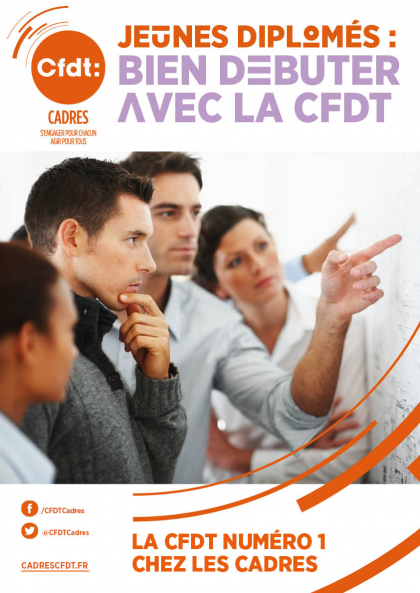 Jeunes diplômés : Bien débuter avec la CFDT